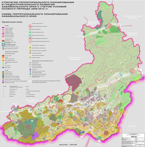 Карта оопт забайкальского края